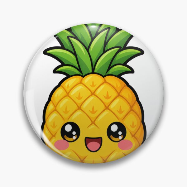 Item preview, Be A Pineapple Sweet Kawaii Pineapple designed and sold by BoosterShop.