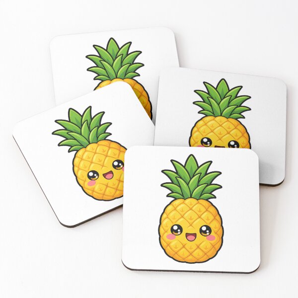 Item preview, Be A Pineapple Sweet Kawaii Pineapple designed and sold by BoosterShop.