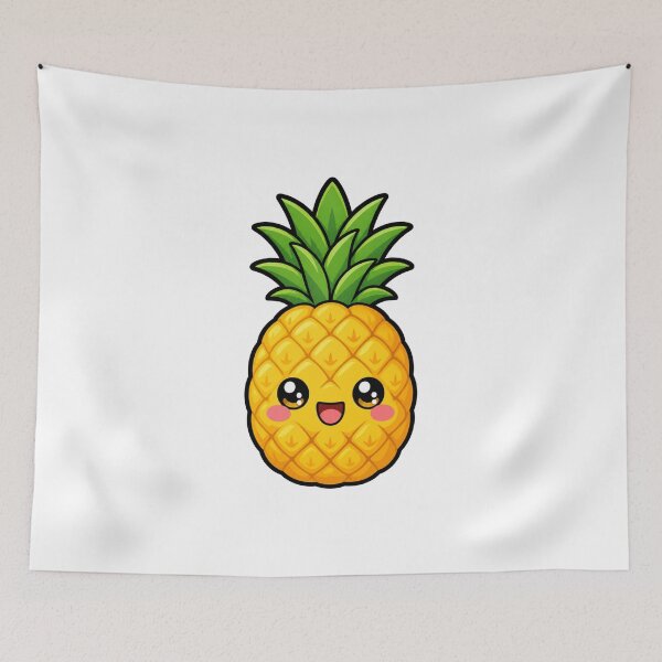 Item preview, Be A Pineapple Sweet Kawaii Pineapple designed and sold by BoosterShop.