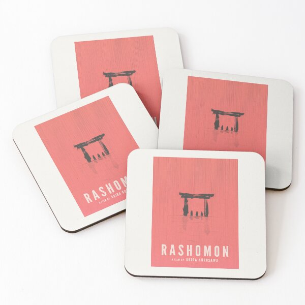 Item preview, Rashomon Minimalist Poster | Akira Kurosawa Japanese Cinema Art Print designed and sold by MORKINO POSTERS.