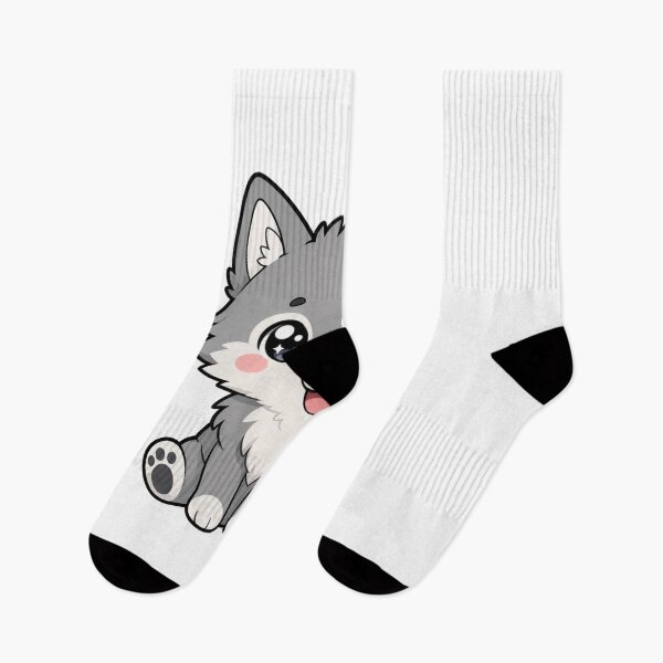Item preview, Howl Are You Cute Kawaii Wolf designed and sold by BoosterShop.