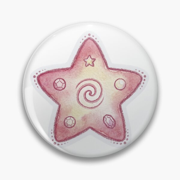 Item preview, Minimalist Watercolor Crystal Gem Star - Steven Universe Emblem designed and sold by 0Zetgest.