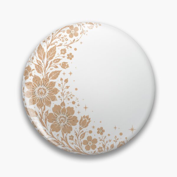 Item preview, Botanical Crescent Moon | Floral Celestial Line Art Design designed and sold by CalmMandala.