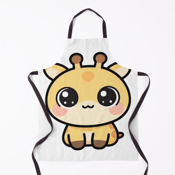 Item preview, Cute Innocent Kawaii Giraffe Cartoon | Adorable Giraffe Sticker & Gift Design designed and sold by Rood Art Studio.