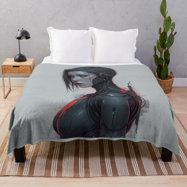 Item preview, Cyborg Girl designed and sold by ArtCraftLab.