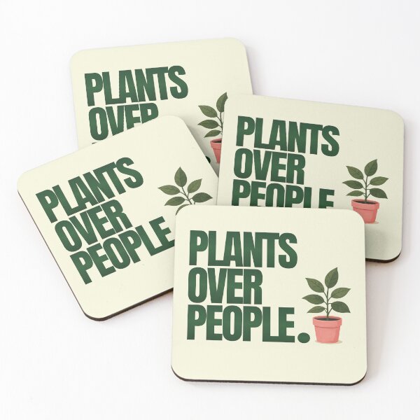 Item preview, Plants Over People designed and sold by PaperField.
