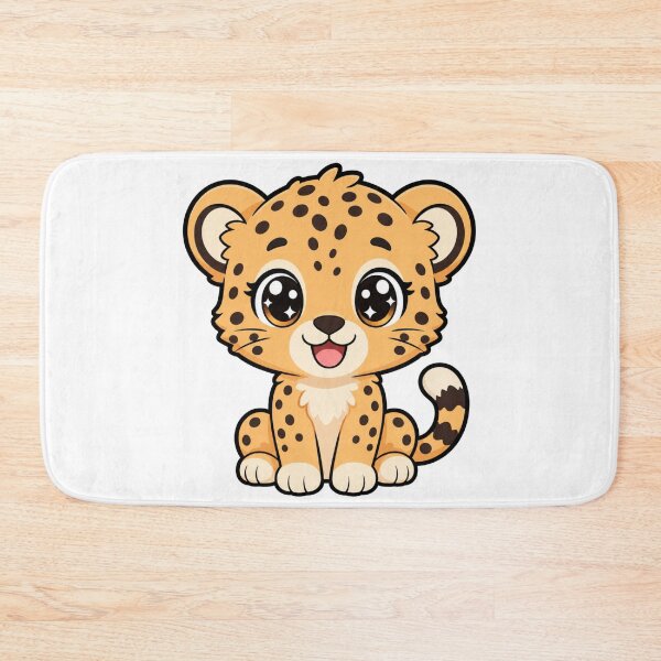 Item preview, Born To Stand Out Cute Kawaii Cheetah with Spots designed and sold by BoosterShop.