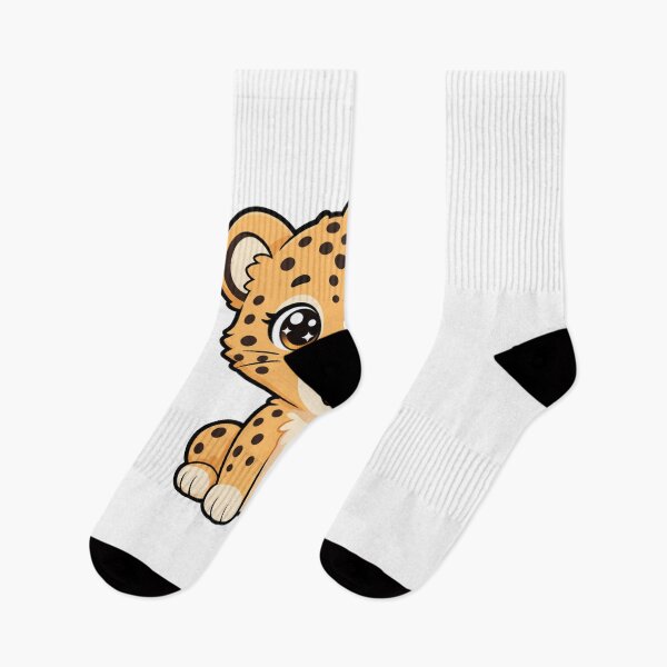 Item preview, Born To Stand Out Cute Kawaii Cheetah with Spots designed and sold by BoosterShop.