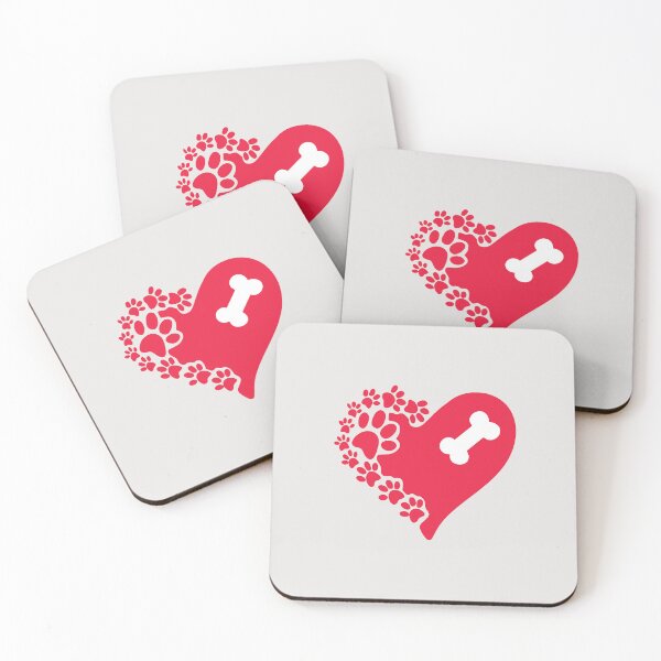 Item preview, Dogs, Heart, Paws and Bones designed and sold by FanFest.