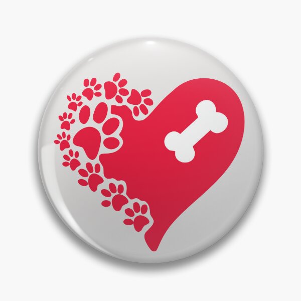Item preview, Dogs, Heart, Paws and Bones designed and sold by FanFest.