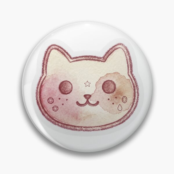 Item preview, Minimalist Watercolor Cookie Cat - Cute Steven Universe Snack designed and sold by 0Zetgest.