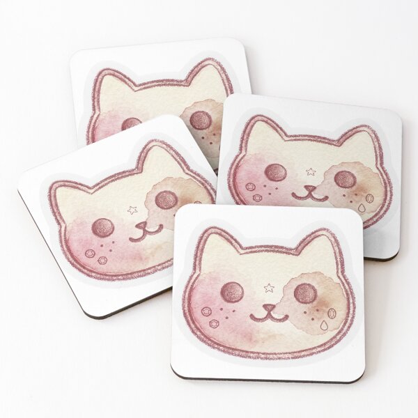 Item preview, Minimalist Watercolor Cookie Cat - Cute Steven Universe Snack designed and sold by 0Zetgest.