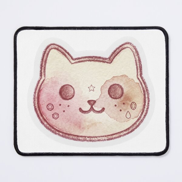 Item preview, Minimalist Watercolor Cookie Cat - Cute Steven Universe Snack designed and sold by 0Zetgest.