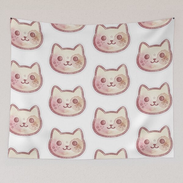 Item preview, Minimalist Watercolor Cookie Cat - Cute Steven Universe Snack designed and sold by 0Zetgest.