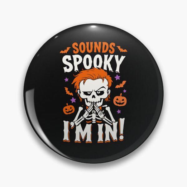 Item preview, RedHead Skeleton Funny Saying Sounds Spooky I'm Halloween Quotes designed and sold by alenaz.