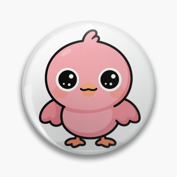 Item preview, Cute Smiling Kawaii Bird Cartoon | Adorable Little Bird Sticker & Gift Design designed and sold by Rood-Art-Studio.
