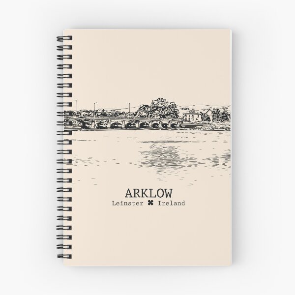 Item preview, Arklow IRL - Vintage Ink Cityscape designed and sold by Lakeric.
