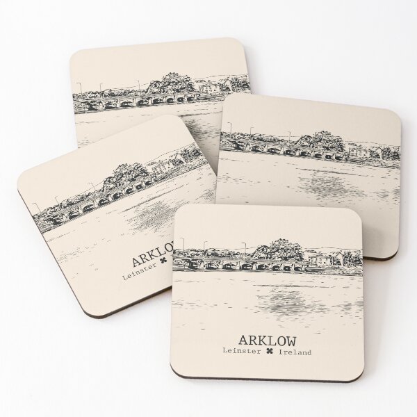 Item preview, Arklow IRL - Vintage Ink Cityscape designed and sold by Lakeric.