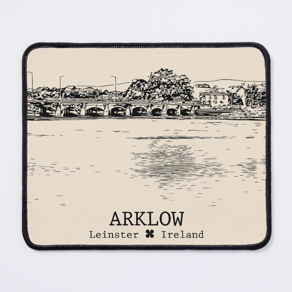 Item preview, Arklow IRL - Vintage Ink Cityscape designed and sold by Lakeric.