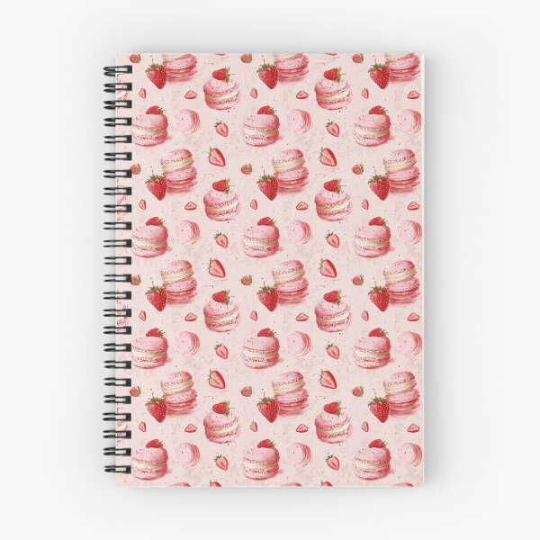 Item preview, Strawberry Pink Macaron Pattern  designed and sold by LouieVanille.