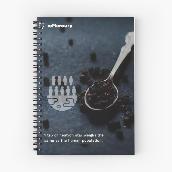 Item preview, A Teaspoon of Neutron Star Weighs as Much as Humanity | Space Fact Art designed and sold by icMercury.