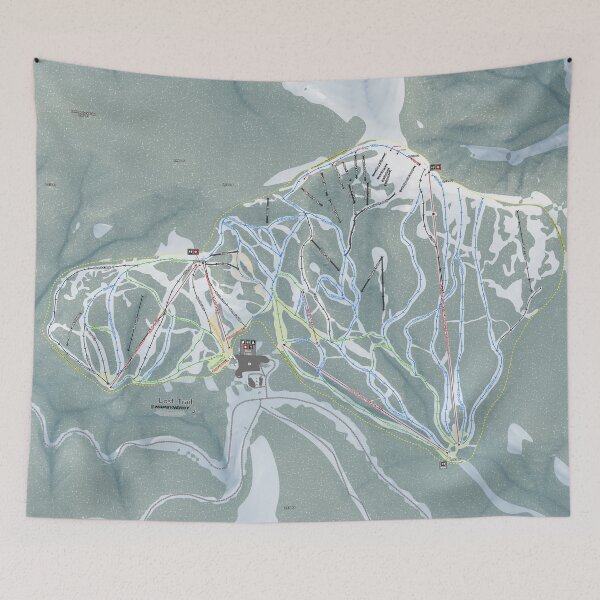 Item preview, Lost Trail Resort Trail Map designed and sold by Mapsynergy.