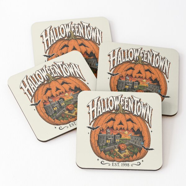 Item preview, Vintage Jack O’ Lantern Haunted Town Halloween designed and sold by Doodletext.