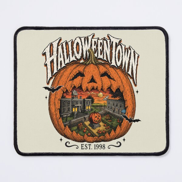 Item preview, Vintage Jack O’ Lantern Haunted Town Halloween designed and sold by Doodletext.