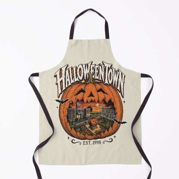Item preview, Vintage Jack O’ Lantern Haunted Town Halloween designed and sold by Doodletext.