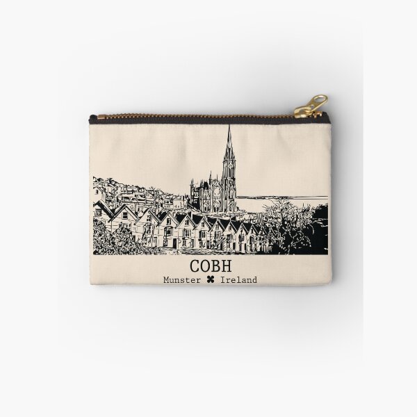 Item preview, Cobh IRL - Vintage Ink Cityscape designed and sold by Lakeric.