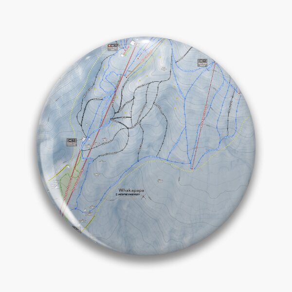 Item preview, Whakapapa Resort designed and sold by Mapsynergy.