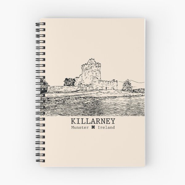 Item preview, Killarney IRL - Vintage Ink Cityscape designed and sold by Lakeric.