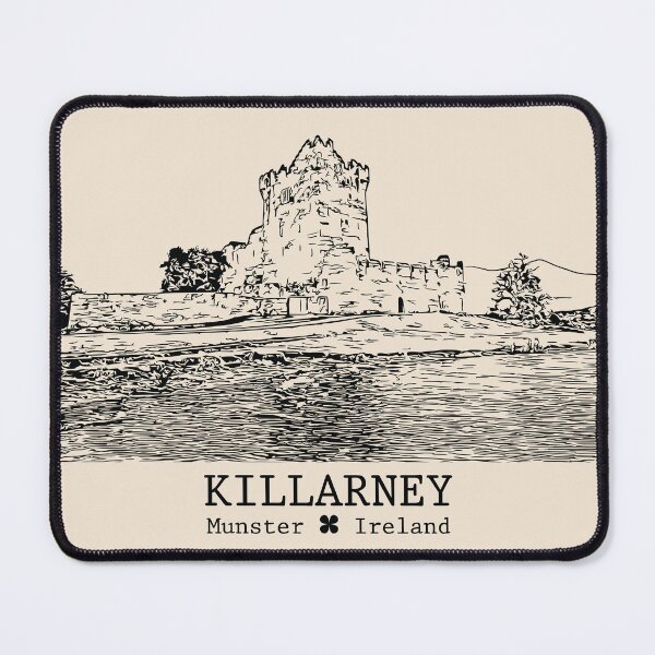 Item preview, Killarney IRL - Vintage Ink Cityscape designed and sold by Lakeric.
