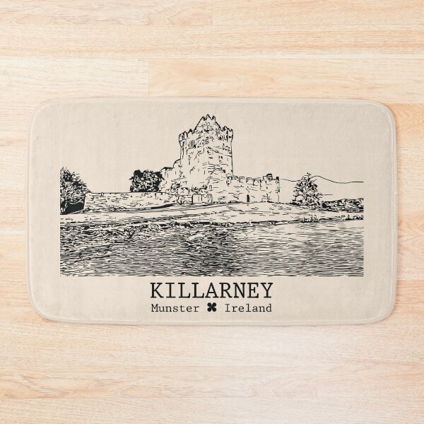 Item preview, Killarney IRL - Vintage Ink Cityscape designed and sold by Lakeric.