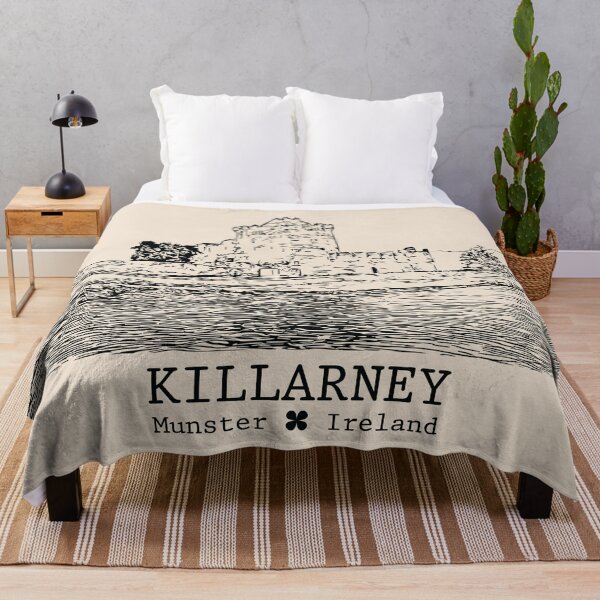 Item preview, Killarney IRL - Vintage Ink Cityscape designed and sold by Lakeric.