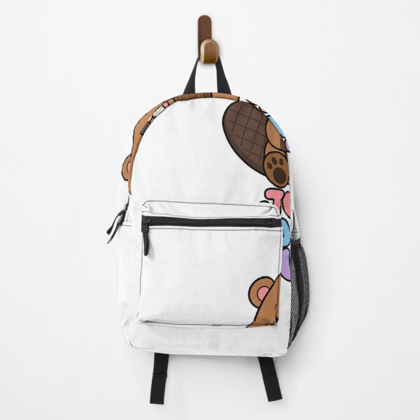 Item preview, Just Dam Cute Sweet Kawaii Beaver with Tree Trunk designed and sold by BoosterShop.