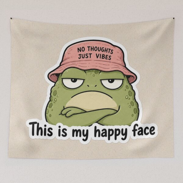 Item preview, My happy face  designed and sold by Weird & wonderful .