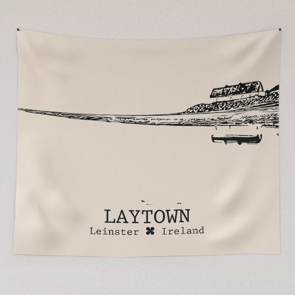 Item preview, Laytown IRL - Vintage Ink Cityscape designed and sold by Lakeric.