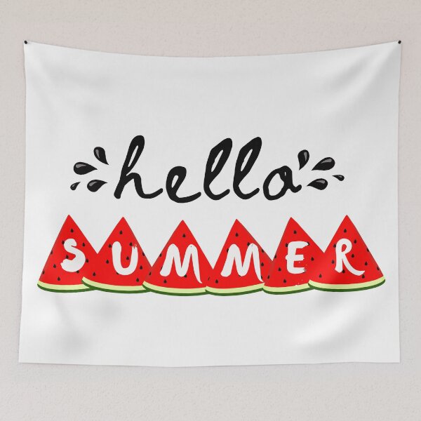 Item preview, Hello Summer - Watermelon Slice designed and sold by VibetheSeason.
