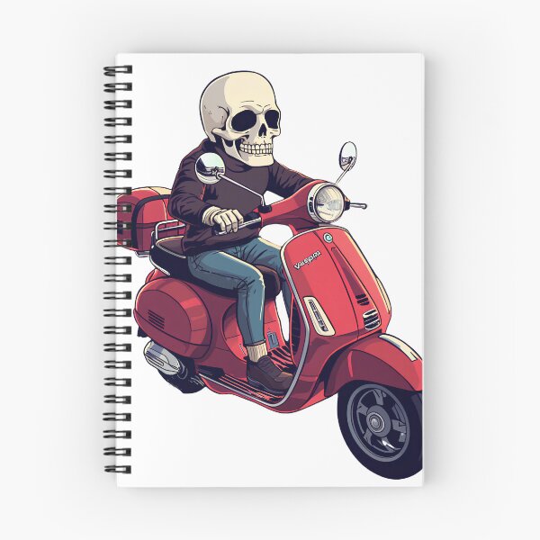 Item preview, Scooter skull designed and sold by muhammadkhafidh.