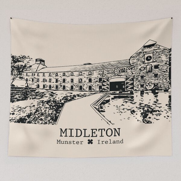 Item preview, Midleton IRL - Vintage Ink Cityscape designed and sold by Lakeric.