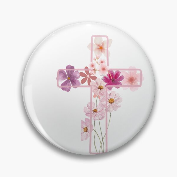 Item preview, Flower Cross designed and sold by Dreambymaya.