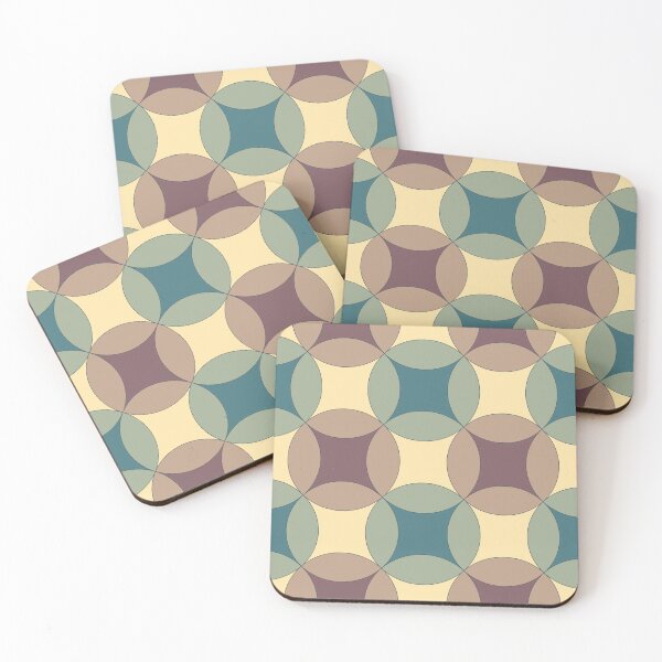 Item preview, Retro Geometric Circle Pattern designed and sold by The Blue Crane Co..