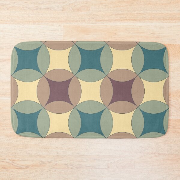 Item preview, Retro Geometric Circle Pattern designed and sold by The Blue Crane Co..