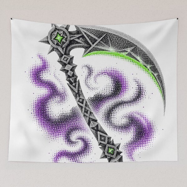 Item preview, Magic Grim Reaper Scythe Purple Smoke designed and sold by xMErCUrY03x.
