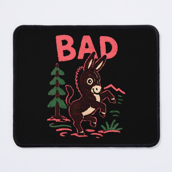Item preview, Bad Ass Donkey Retro Animal Humor designed and sold by Victor Shadehorn.