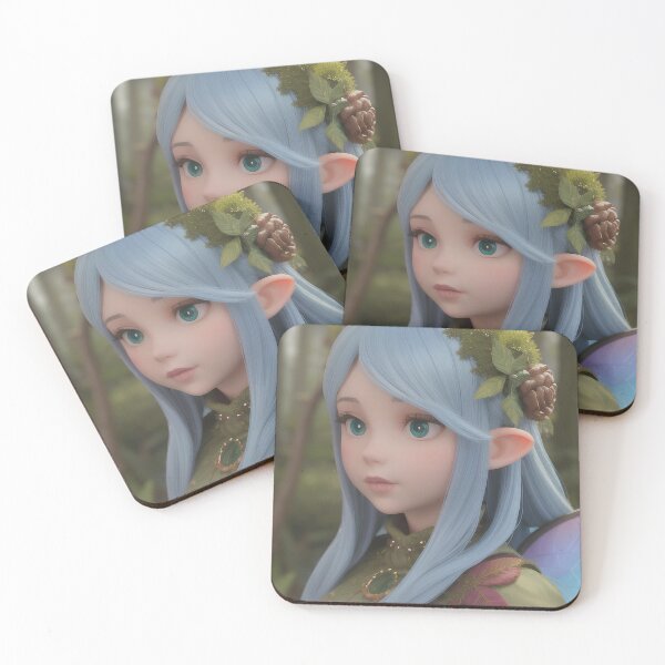 Aperçu de l'œuvre Enchanted Forest Fairy Portrait créée et vendue par MoonGlyphSilence.