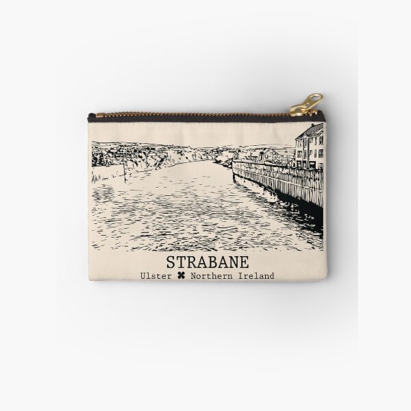 Item preview, Strabane NI - Vintage Ink Cityscape designed and sold by Lakeric.