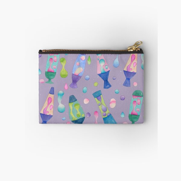Item preview, Groovy Watercolor Lava Lamps Pattern in Lilac designed and sold by Sukilopi.