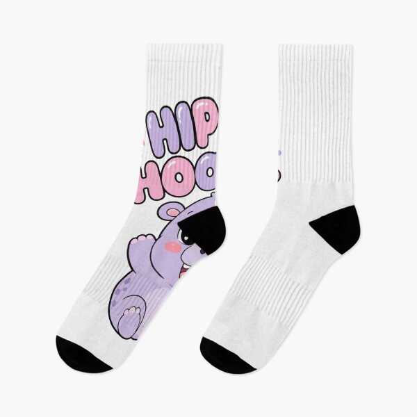 Item preview, Hip Hip Hooray Cute Kawaii Hippo designed and sold by BoosterShop.